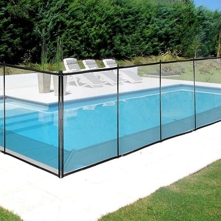 Classic Safety Fence in Ground Guard 4 x 12 Feet Swimming Pool Lightweight and Strong 