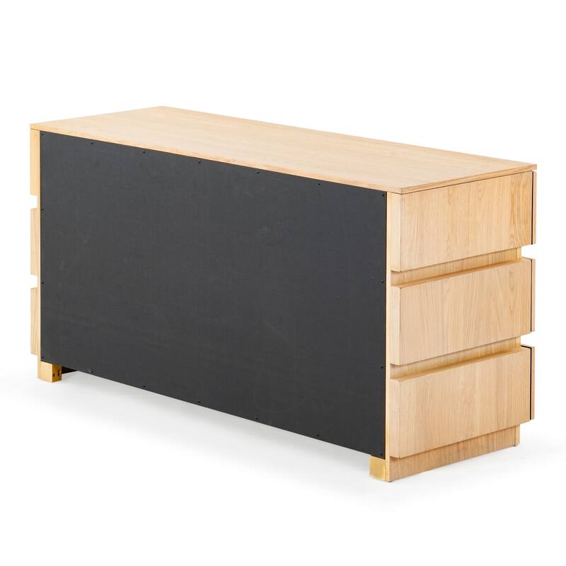 SAFAVIEH Couture Titus 6 Drawer Stacked Dresser