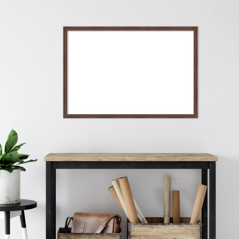 Amanti Art Florence Gold Framed Dry Erase Magnetic Board