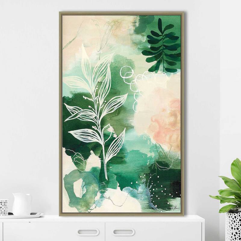 "Nature Story I" Print on Floating Canvas
