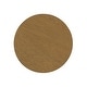 preview thumbnail 23 of 59, HomePop Round Storage Ottoman table with Wood Top