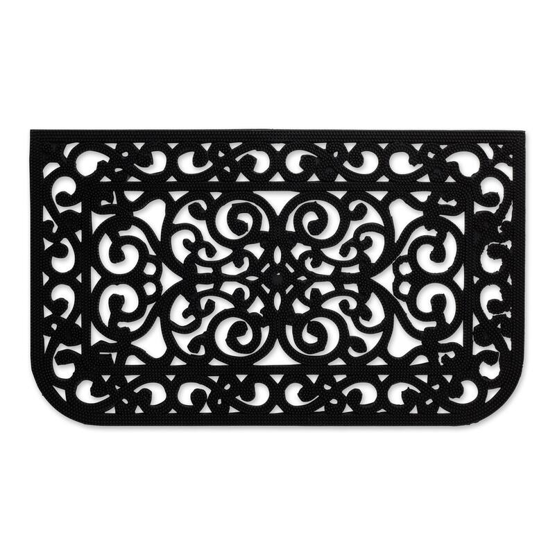 DII Scroll Pin Rubber Doormat - Scroll Pin