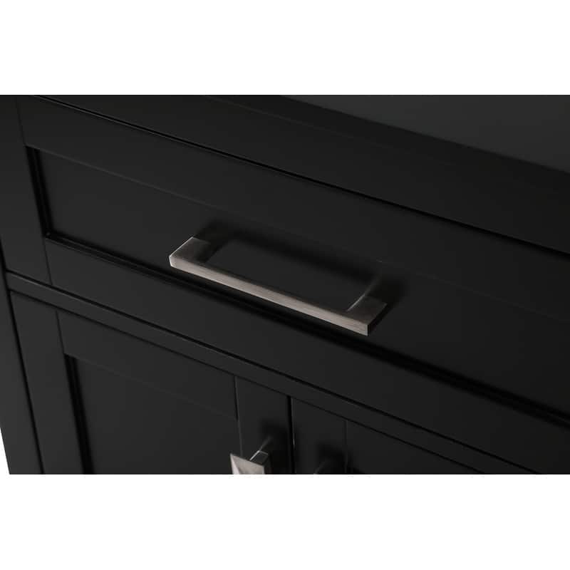 Indigo Home 24 Inch Bathroom Storage Freestanding Cabinet