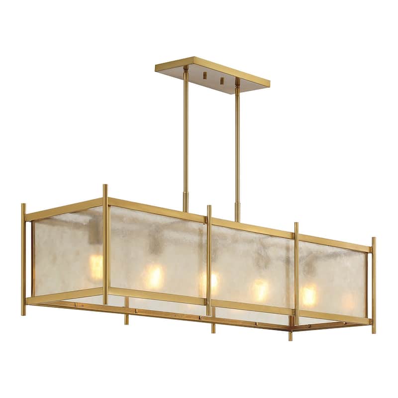 Savoy House 1-3802-5 Jacobs 5 Light 40" Wide Linear Chandelier