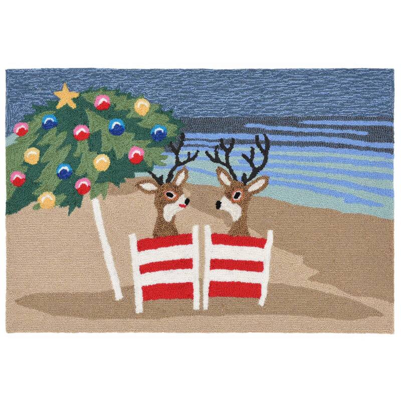 Liora Manne Ocean Holiday Outdoor Rug