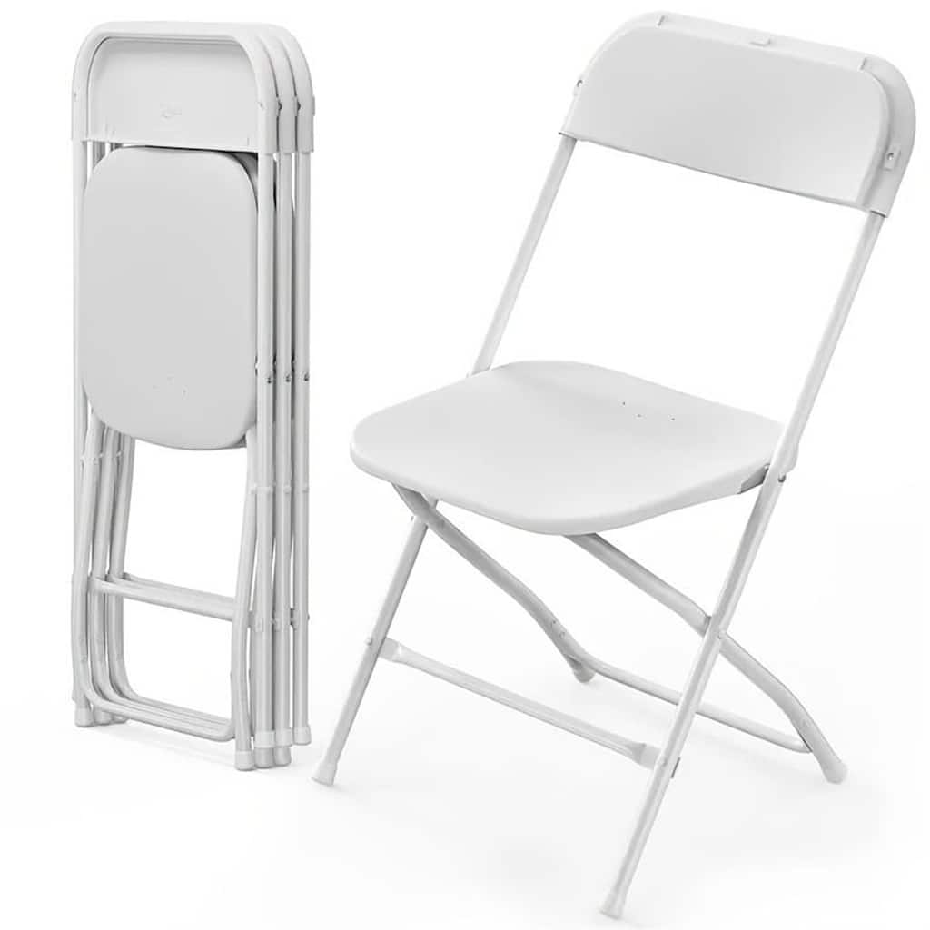 4PCS Plastic Outdoor Folding Chair