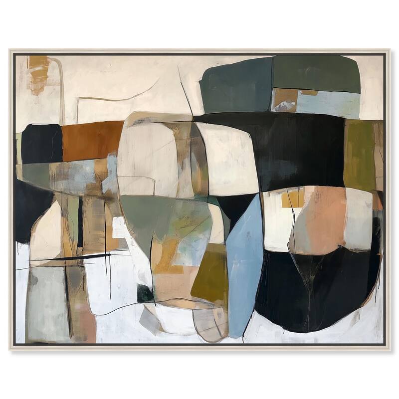 Unfurling III Canvas by Art Remedy - Silver - 20" x 16"