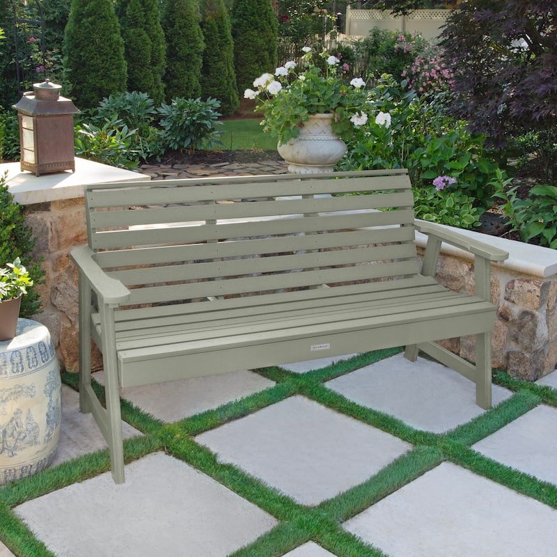 HIGHWOOD Weatherly 5-foot Eco-friendly Synthetic Wood Garden Bench