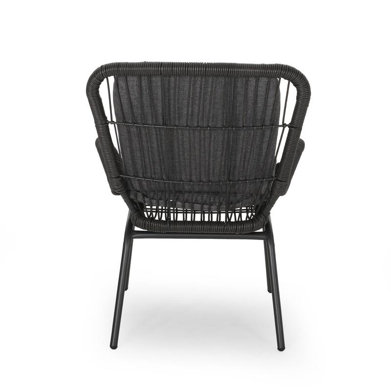 Patio Chair with Cushions (Set of 2)