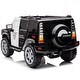 preview thumbnail 12 of 11, 12V Ride On Truck ,2 Seater Battery Powered Cars with Parent Remote Control, Leather Seat,30W*2,4WD EVA Wheels,Spring Suspension