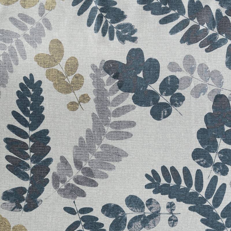 Sun Zero Alamea Botanical Print Theater Grade Total Blackout Grommet Curtain Panel, Single Panel