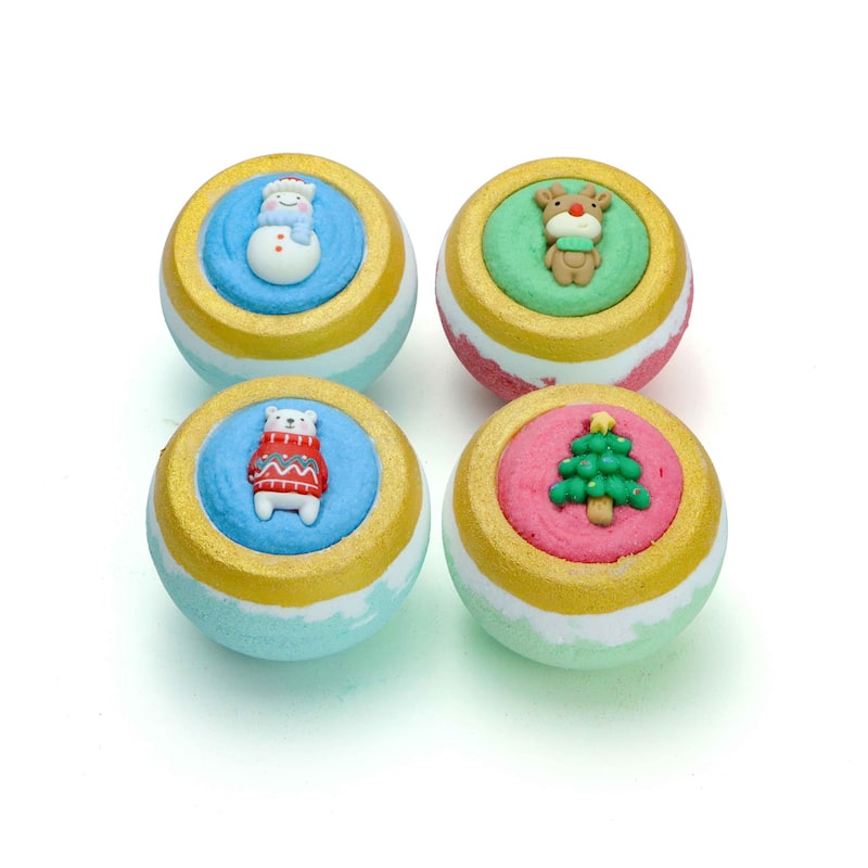 Pursonic Happy Holidays Aromatherapy Bath Bombs - 25.1 - 30 Oz.
