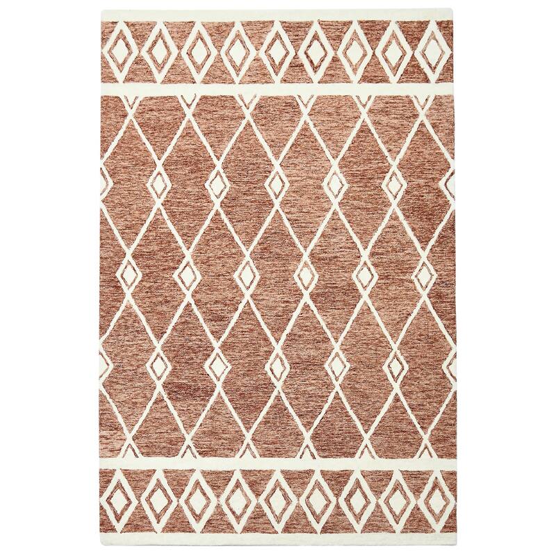HomeRoots Argyle Lodge Rectangle Area Rug