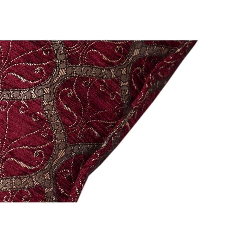 Trellis Myrtus Chenille Decorative Contemporary Turkish Pillow
