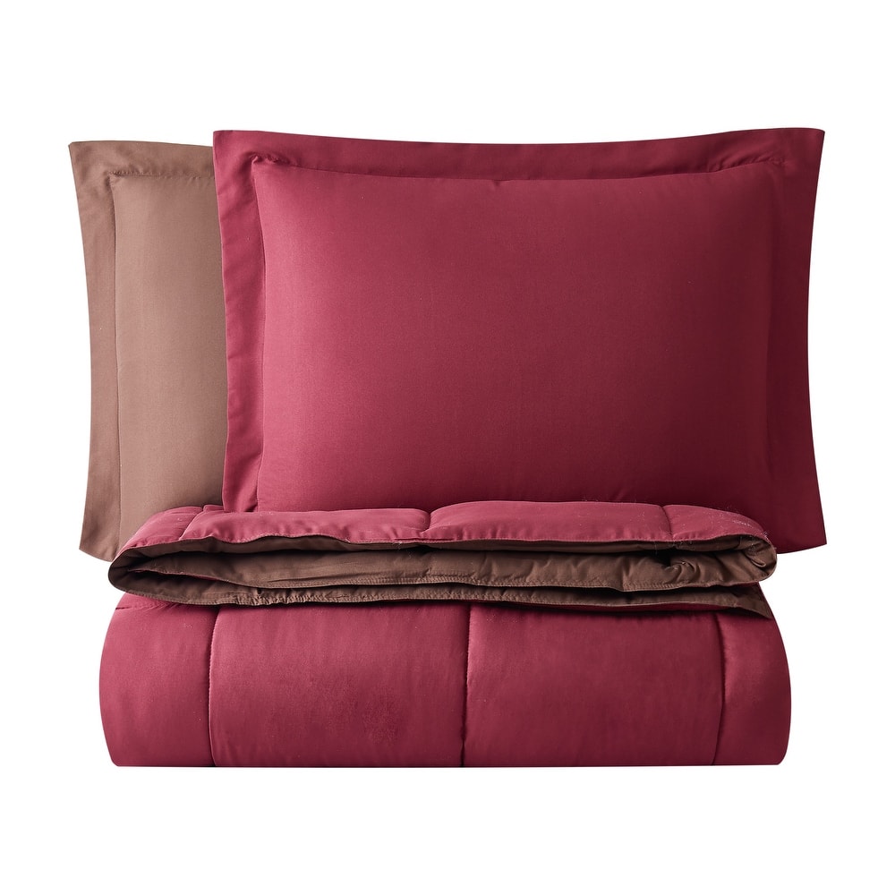 Truly Soft Everyday Reversible Down Alternative 3-Piece Comforter Set