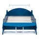 preview thumbnail 21 of 42, Race Car Red Pine Platform Bed with Wing & Spoiler - Safe for Kids