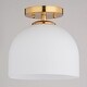preview thumbnail 4 of 9, Vaxcel Lighting C0314 10" Wide Flush Mount Ceiling Fixture