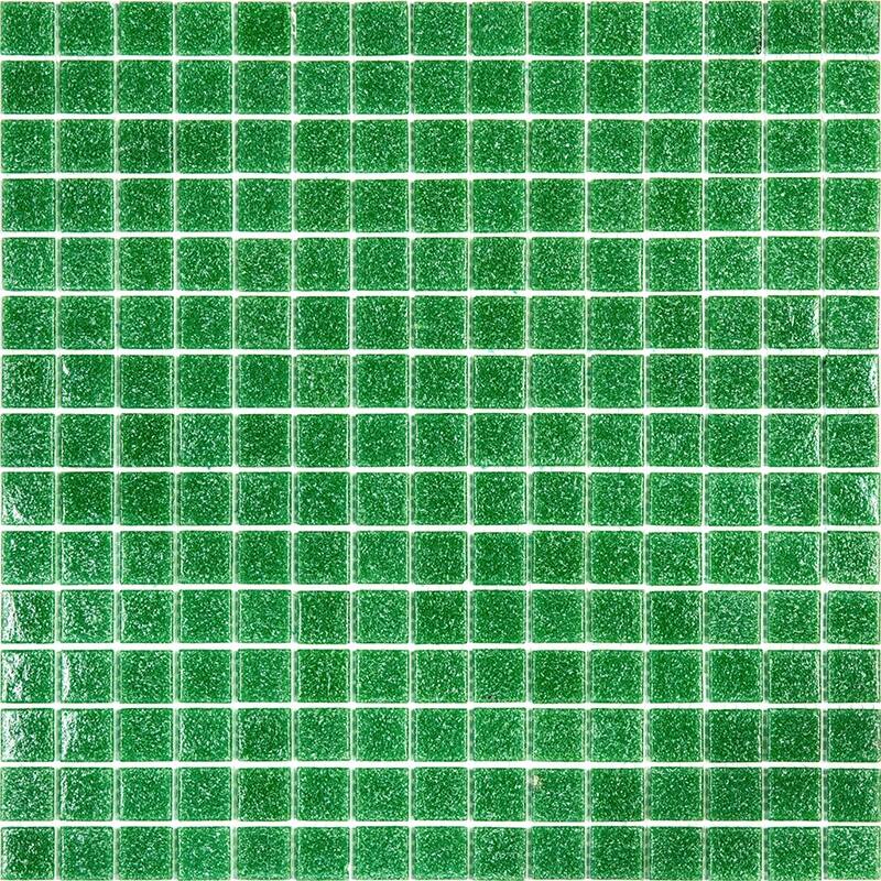 Apollo tile 12" x 12" Dune Glossy Sea Green Glass Tile (20 sq ft/case) - 20 Pack