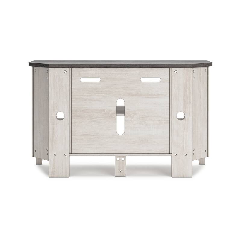 Signature Design by Ashley Dorrinson Corner TV Stand - 48 inches in width