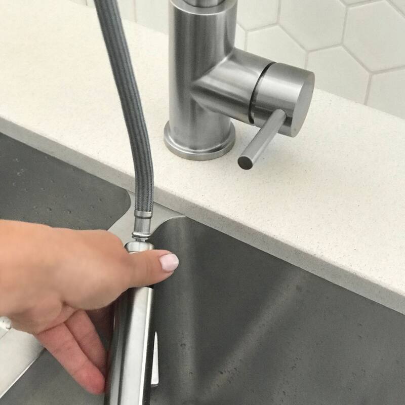 STYLISH 61 Inch Grey Pull Down Kitchen Faucet Hose