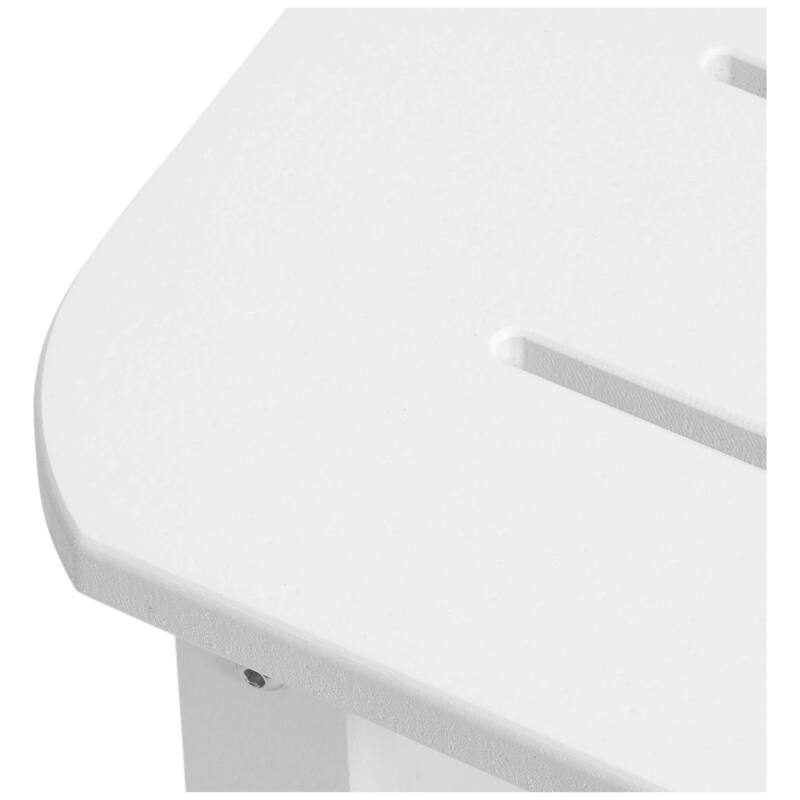 Brighton Outdoor Poly Two Shelf Side Table