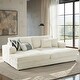 preview thumbnail 18 of 22, HULALA HOME Brigida Modern Oversized Loveseat Sofa Chaise Daybed
