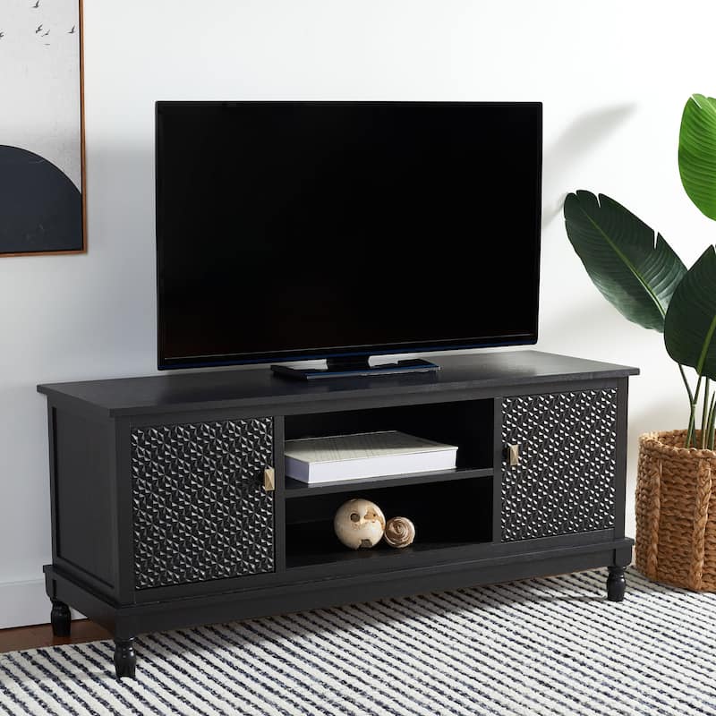 SAFAVIEH Halton 2 Door 1 Shelf Media Stand - 47" W x 16" D x 20" H