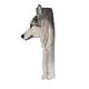 preview thumbnail 3 of 3, Wolf Head Sculpture Wall Hanging Ornament