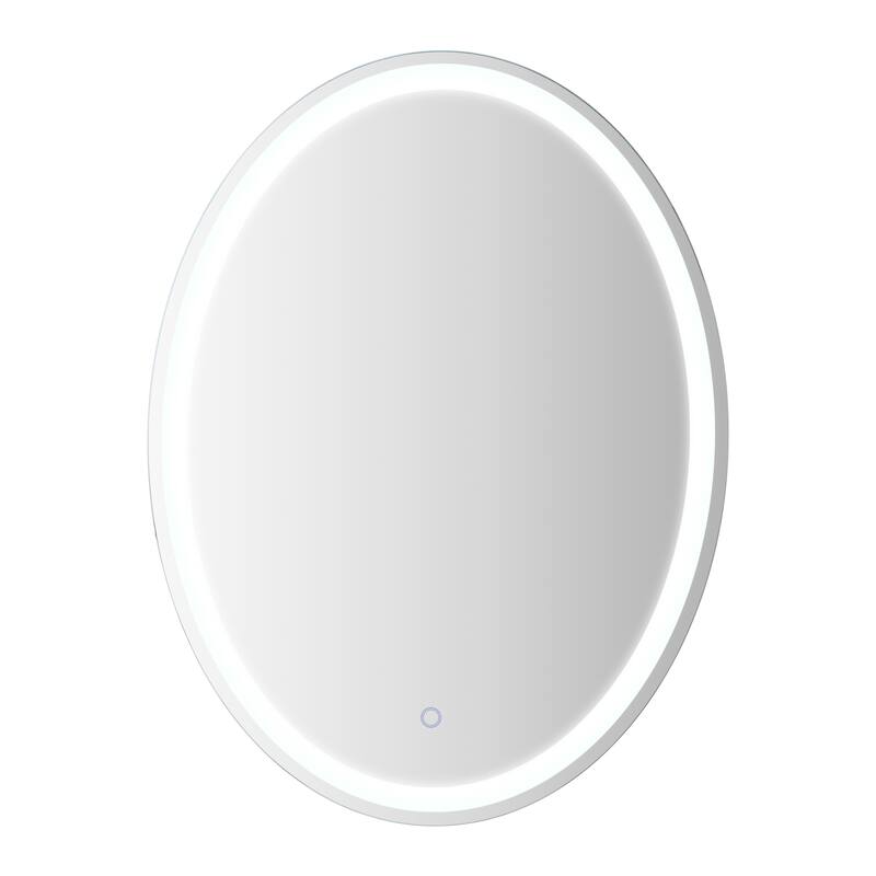 Remy 27" Frameless Anti-Fog Front/Back-lit Tri-color LED Bathroom Vanity Mirror with Smart Touch Control - by JONATHAN Y