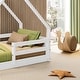 preview thumbnail 4 of 20, Polifurniture Brie Toddler Bed with Roof