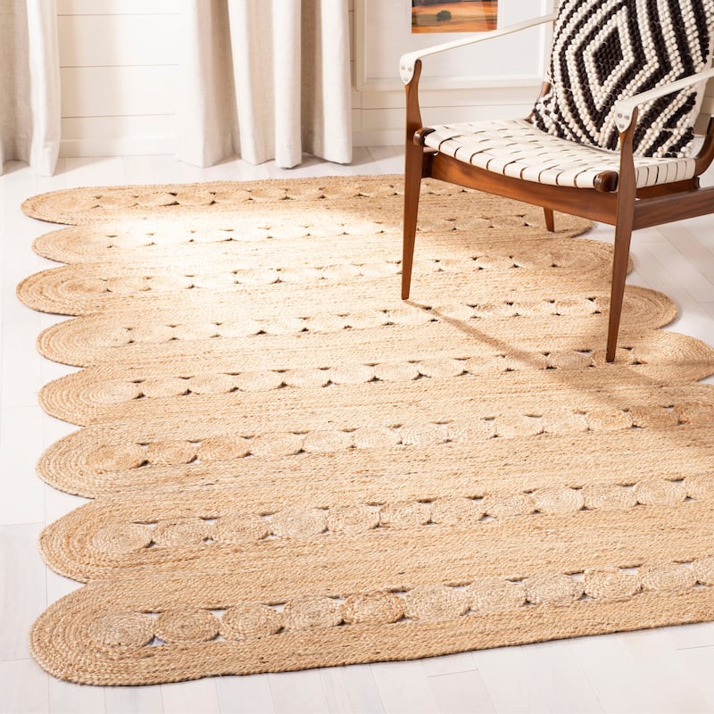 SAFAVIEH Handmade Natural Fiber Helje Jute Rug - 4' x 6' - Natural