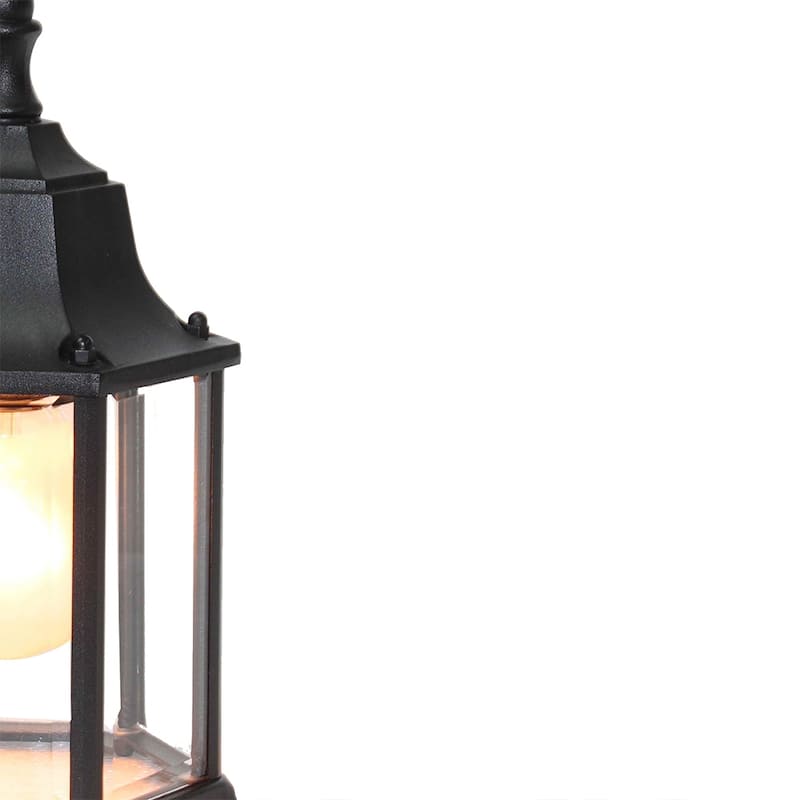 1 Light Outdoor Wall Lighting in Black