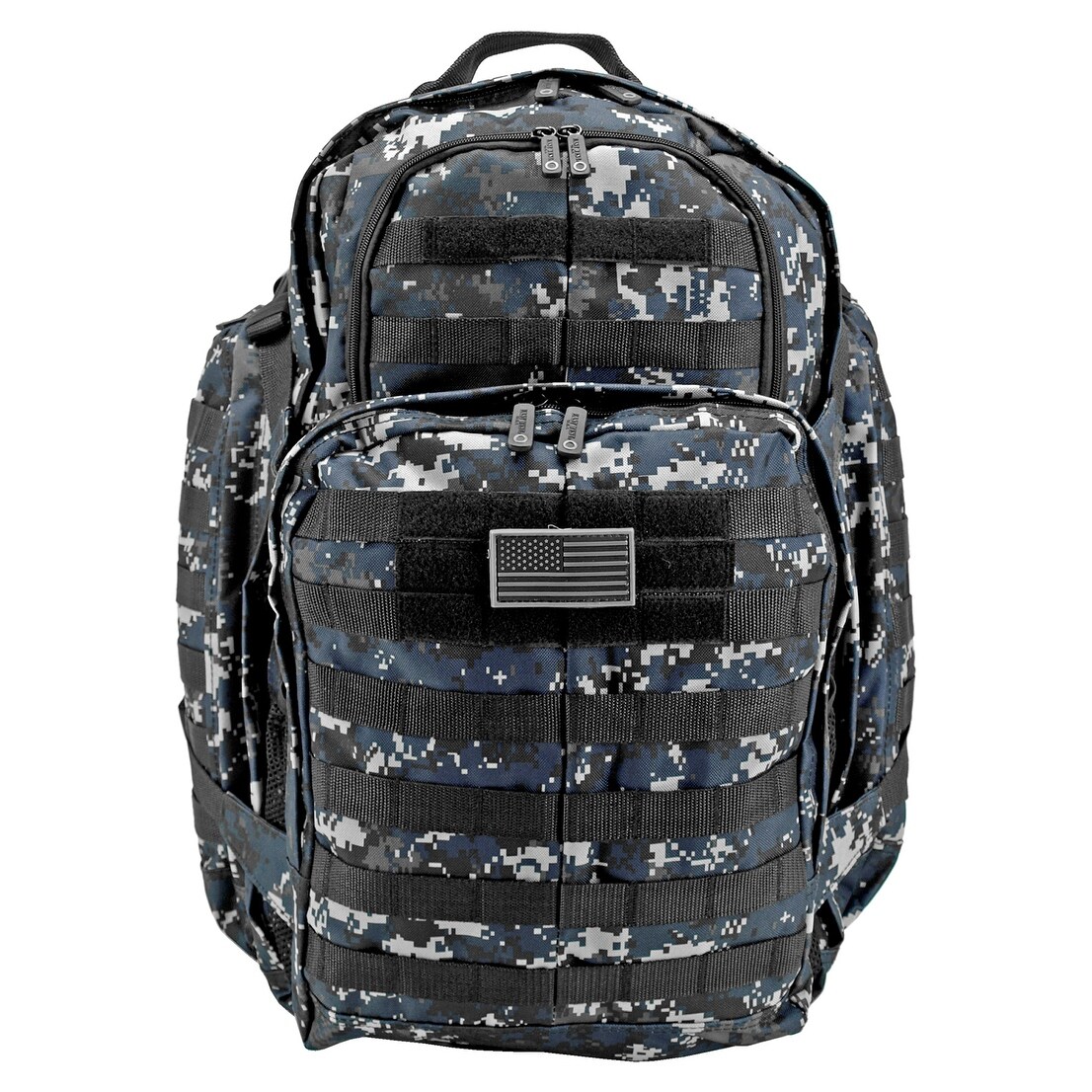 blue digital camo backpack