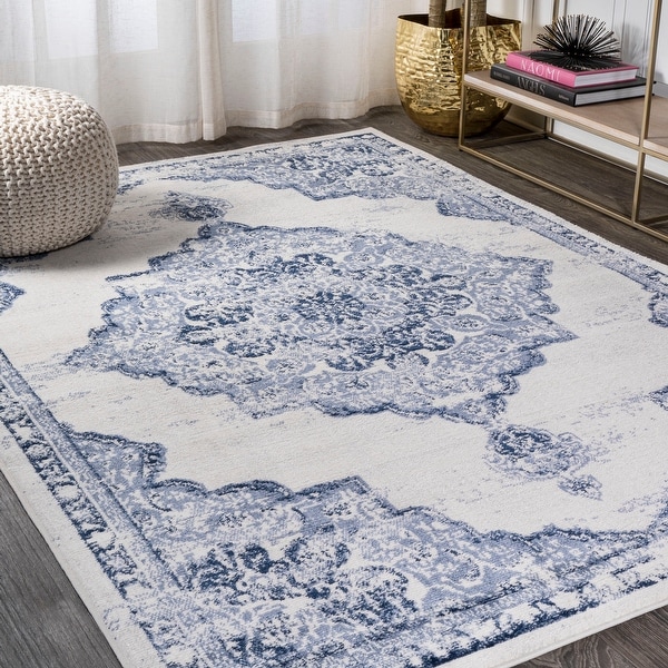 JONATHAN Y Alhambra Ornate Medallion Modern Area Rug. Opens flyout.