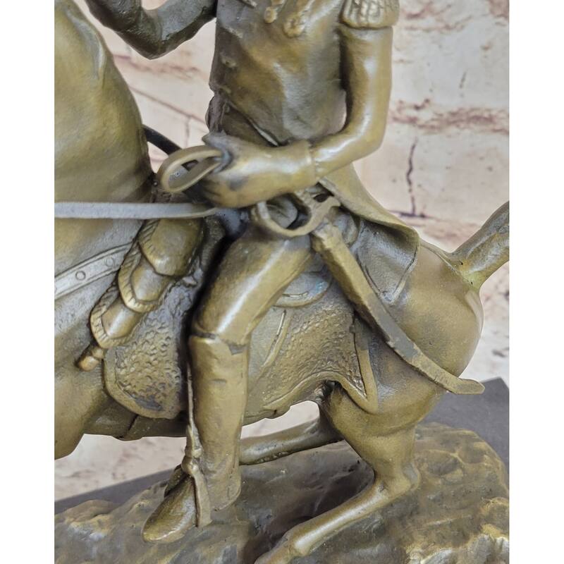 Henry Warner Slocum Union General On Horseback - Bronze Sculpture Replica Statue