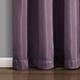 preview thumbnail 96 of 105, Silver Orchid Page Two-tone Faux Silk Single Curtain Panel