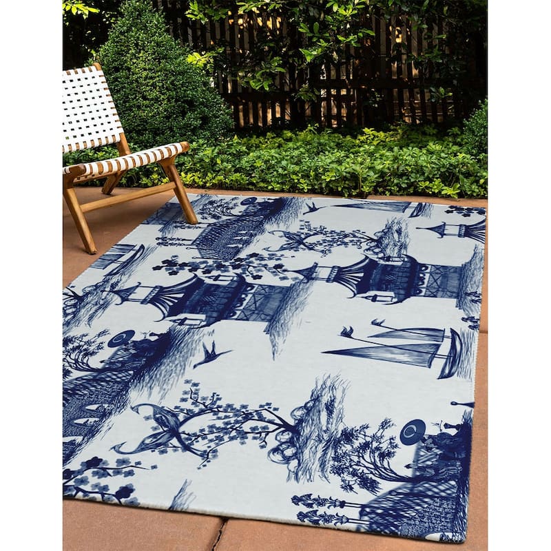 China Old Oriental Chenille Area Rug