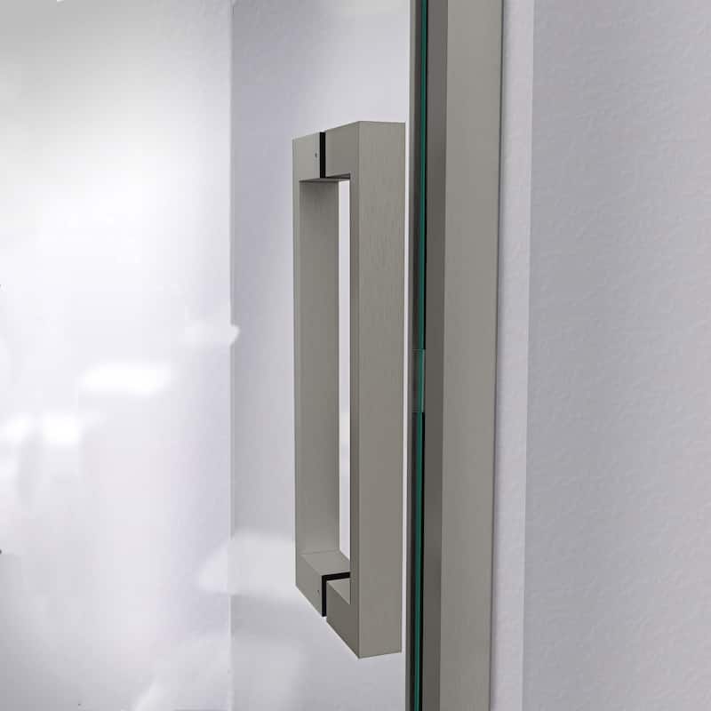 DreamLine Mirage-Z 50-54 in. W x 72 in. H Frameless Sliding Shower Door - 50" - 54" W