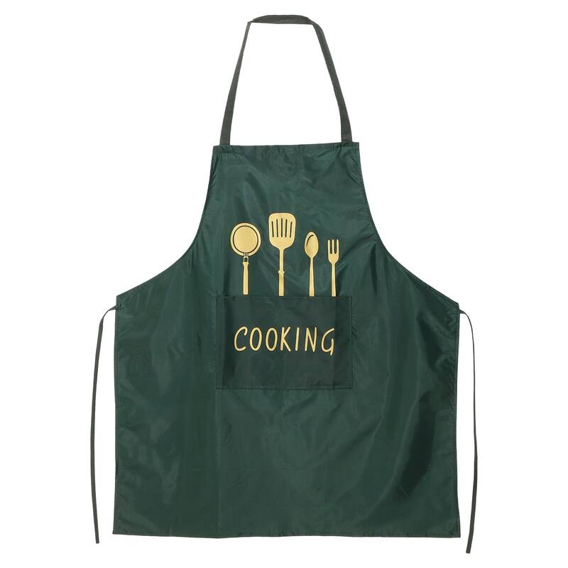 2pcs Bib Apron 72x65cm Unisex Cooking Aprons with 2 Pockets - 28.35" x 25.59"