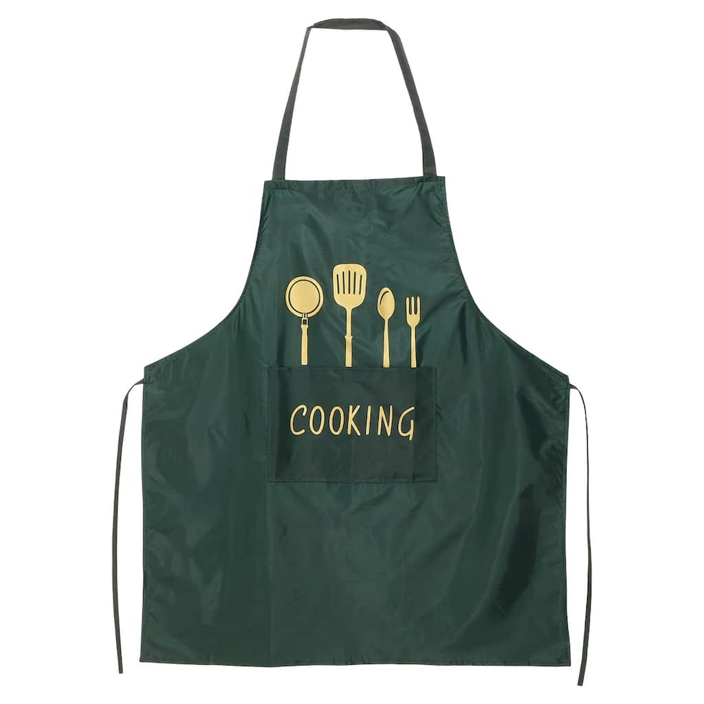 2pcs Bib Apron 72x65cm Unisex Cooking Aprons with 2 Pockets - 28.35" x 25.59"