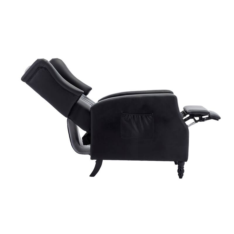 PU Leather Upholstered Recliner Chair