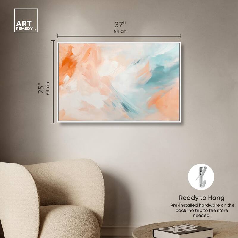 Sunrise Palette II Canvas by Art Remedy
