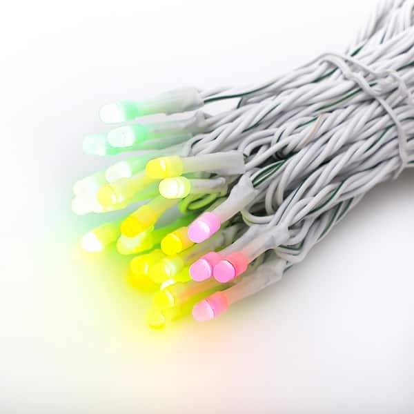 Lumations Twinkly App Controlled Icicle Style 50 RGB LED Lights, Multi