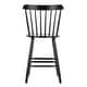 preview thumbnail 43 of 48, SAFAVIEH Galena 24-inch Spindle Farmhouse Counter Stool (Set of 2) - 20"W x 20"D x 38"H