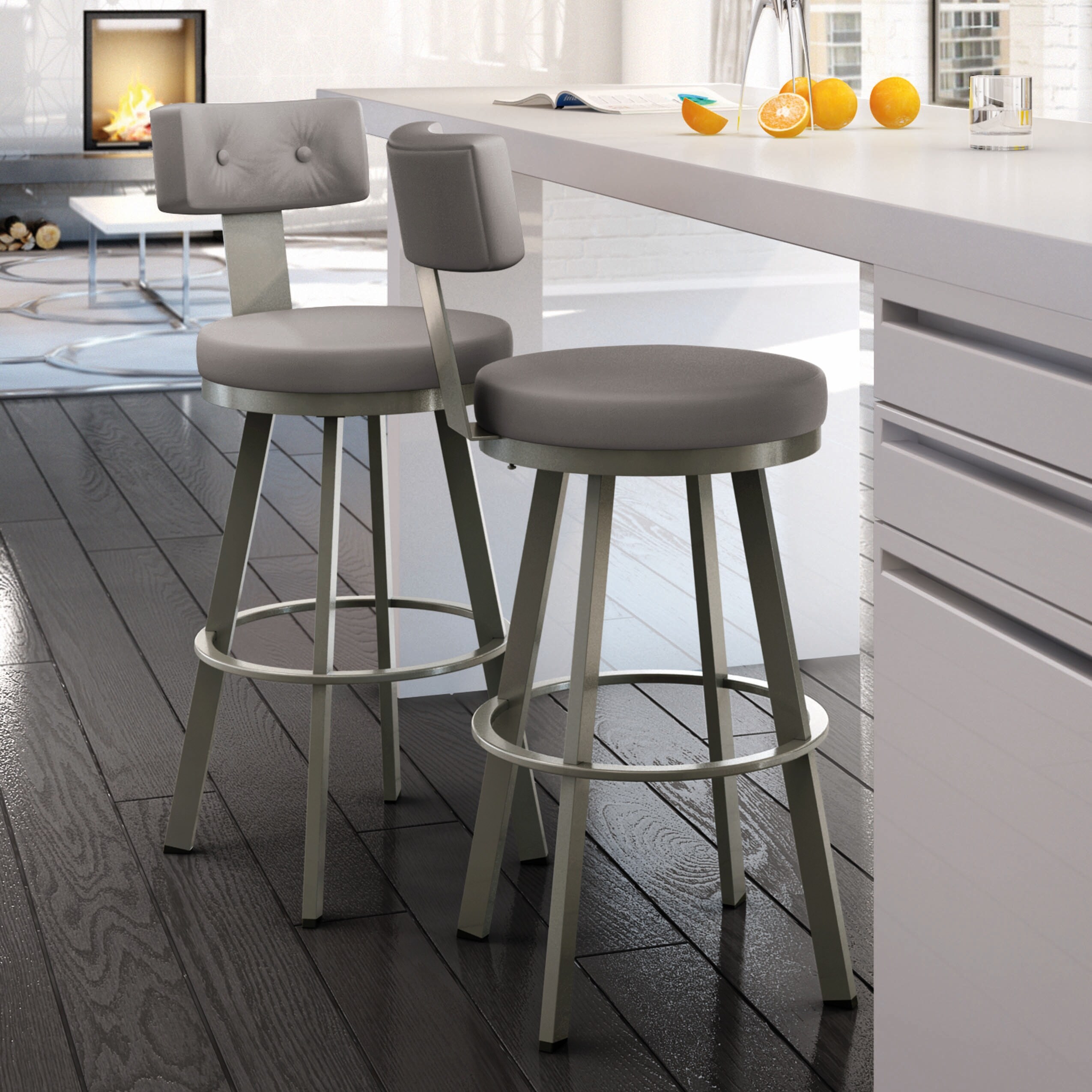 Amisco barry best sale swivel stool