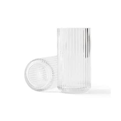 Lyngby Porcelæn Mouth Blown Glass Vase, Clear