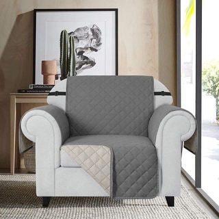 CHUN YI Sofa Slipcover Reversible with Elastic Straps - On Sale - Bed Bath  & Beyond - 36685923