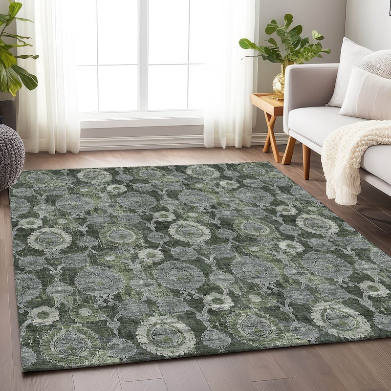 Premium Washable Super Soft Traditional Olivia Mayfield Rug