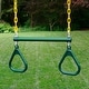 preview thumbnail 11 of 16, Gorilla Playsets 17-inch Trapeze Bar with Rings