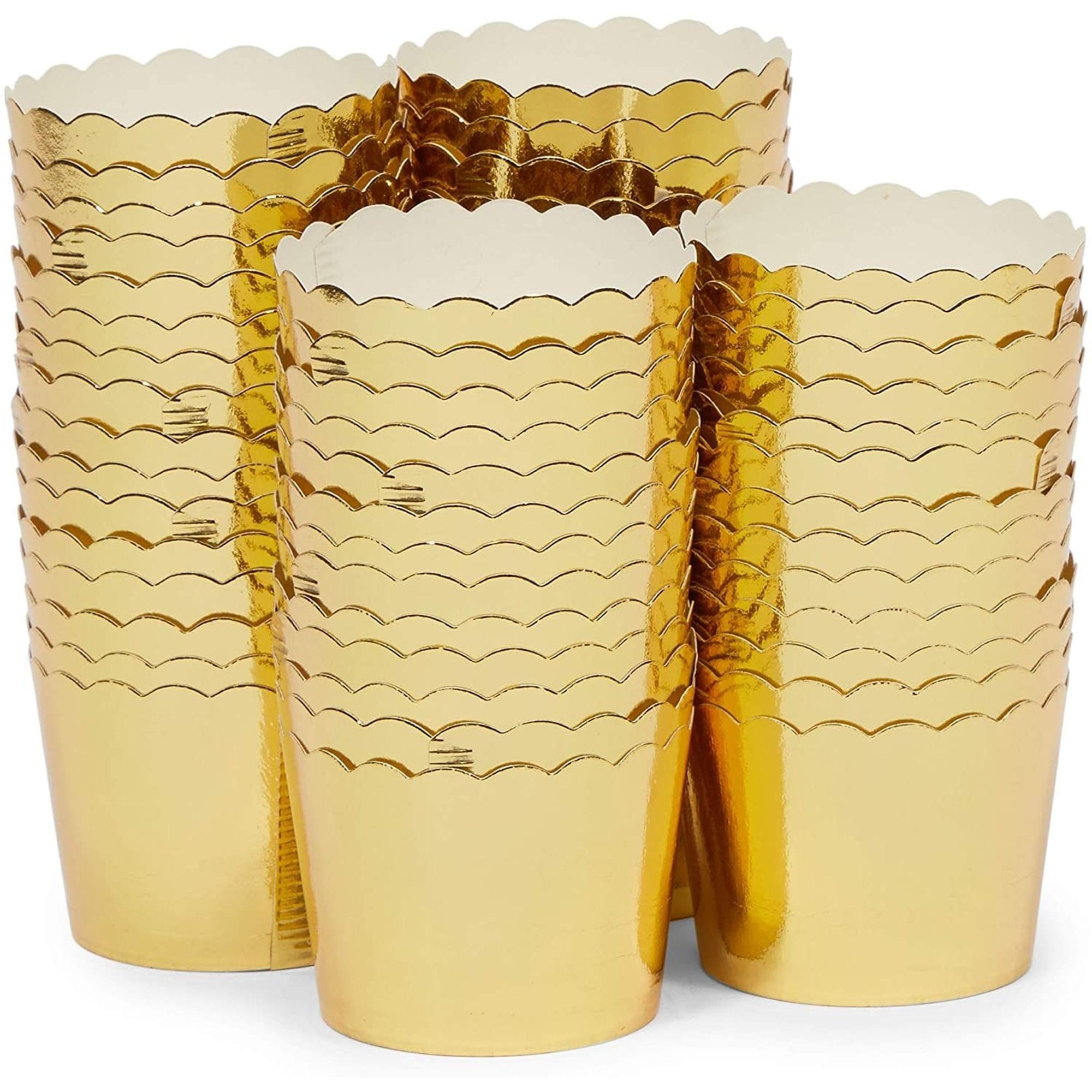 Gold deals cupcake liners